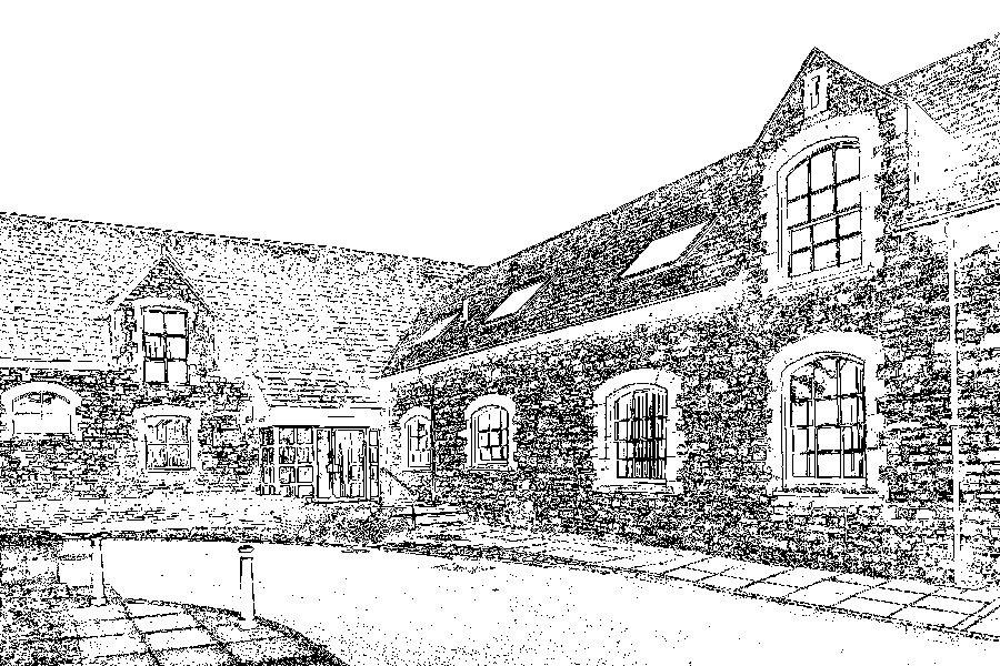drawing of ridgeway clinic building